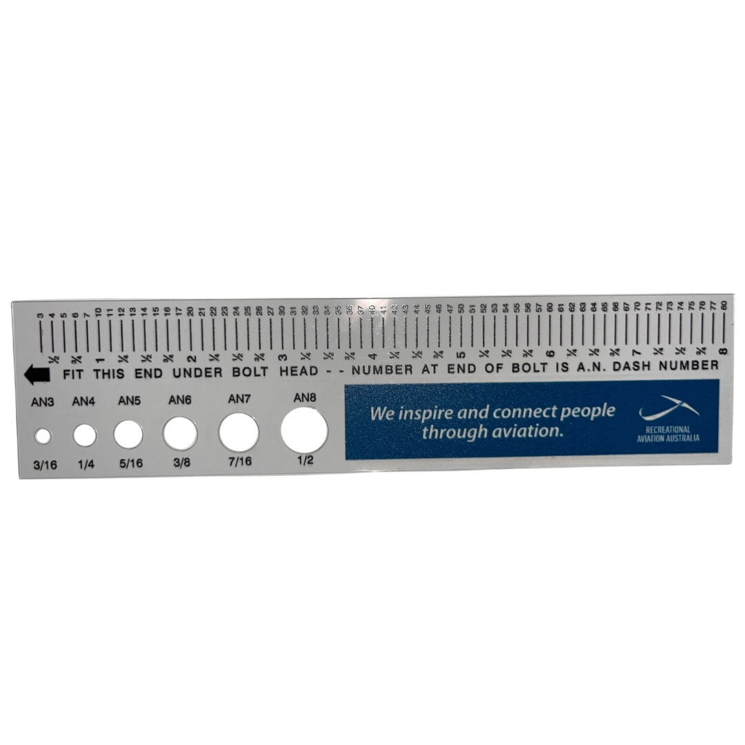 Bolt Gauge Ruler