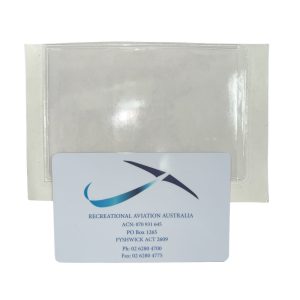 Aircraft Registration Card and Holder