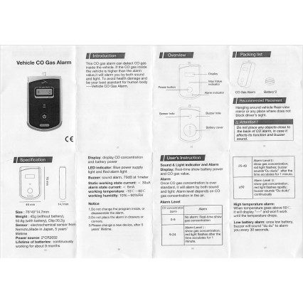 CO Gas Alarm - Image 4
