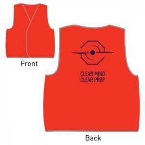 Clear Mind Clear Prop High-Vis Vest